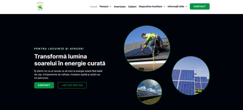 imagine prezentare oltenia solar